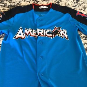Baseball 2017 All-Star game Betts redsox Jersey